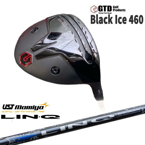 GTD Black Ice 460 DRIVER George Takei Design ドライバー[DW]LIN-Q BLUE EX リンク ブルー EX マミヤmamiya