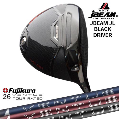 JBEAM JL BLACK DRIVER ドライバー[DW]ジェイビームJBEAM 26 VENTUS TR BLUE FUJIKURA フジクラ