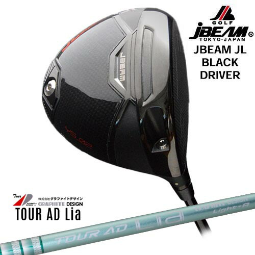 JBEAM JL BLACK DRIVER ドライバー[DW]ジェイビームJBEAM TOUR AD Lia ツアーAD Lia WOODグラファイトデザイン