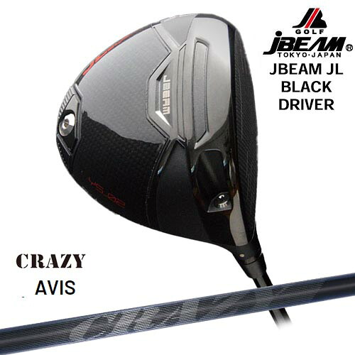 JBEAM JL BLACK DRIVER ドライバー[DW]ジェイビームJBEAM CRAZY AVIS アヴィス クレイジー｜カスタムクラブ工房 OVDGOLF