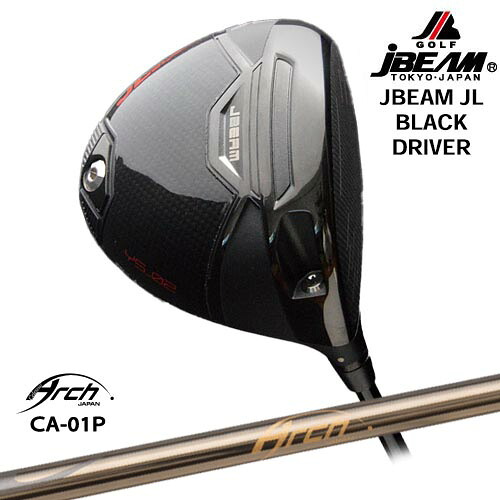 JBEAM JL BLACK DRIVER ドライバー[DW]ジェイビームJBEAM CA-01P ARCH GOLF アーチゴルフジャパン