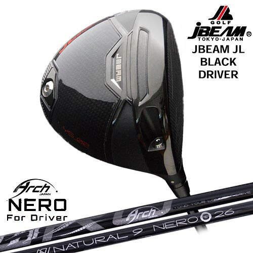 JBEAM JL BLACK DRIVER ドライバー[DW]ジェイビームJBEAM For Driver NEROネロ ARCH GOLF アーチゴルフジャパン