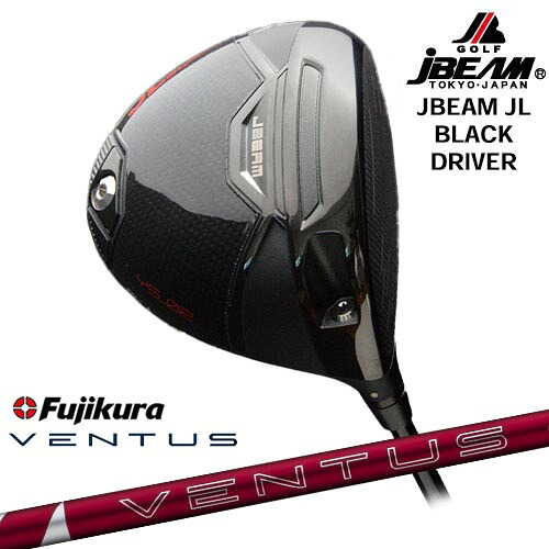 JBEAM JL BLACK DRIVER ドライバー[DW]ジェイビームJBEAM 24 VENTUS RED ベンタス レッド フジクラ Fujikura