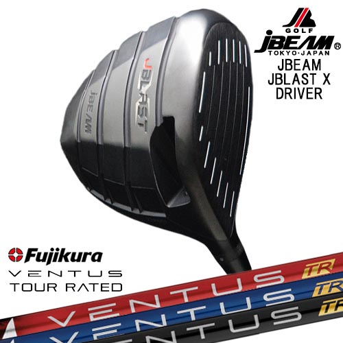 JBEAM JBLAST X DRIVER ドライバー[DW]ジェイビームJBEAM フジクラ VENTUS TR ブルー ブラック レッド ベンタス Fujikura