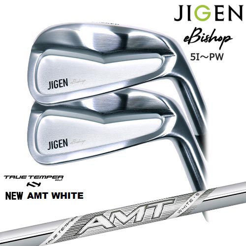 【在庫品即納】JIGEN/eBishop/イービショップ/ジゲン/アイアン6本セット(5I~PW)/New AMT WHITE ホワイト/TRUE_TEMPER/カスタムクラブ|カスタムクラブ工房 OVDGOLF