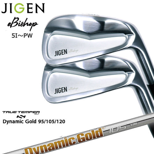 【在庫品即納】JIGEN/eBishop/イービショップ/ジゲン/アイアン6本セット(5I～PW)/Dynamic_Gold_85/95/105/120/ダイナミックゴールド/TRUE_TEMPER/カスタムクラブ｜カスタムクラブ工房 OVDGOLF