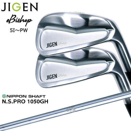 【在庫品即納】JIGEN/eBishop/イービショップ/ジゲン/アイアン6本セット(5I~PW)/N.S.PRO_1050GH/日本シャフト/カスタムクラブ|カスタムクラブ工房 OVDGOLF