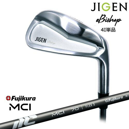 【在庫品即納】JIGEN/eBishop/イービショップ/ジゲン/アイアン単品(4I)/New MCI Fujikura フジクラ/カスタムクラブ