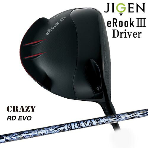 JIGEN eRookIII イールーク3 ジゲン ドライバー[DW]ジゲンJIGEN RD EVO(RoyalDecoration EVO)CRAZYクレイジー