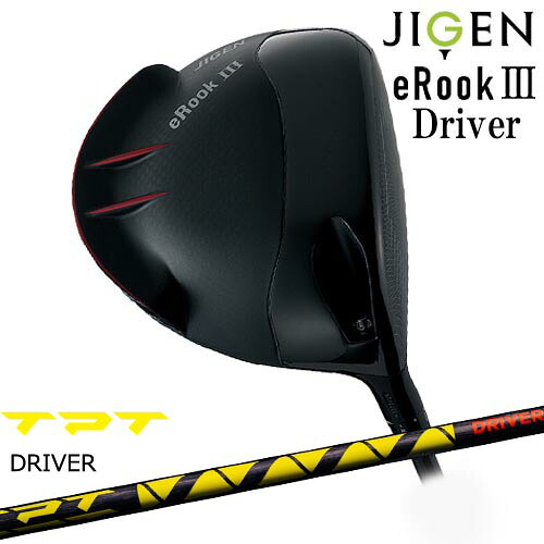 JIGEN eRookIII イールーク3 ジゲン ドライバー[DW]ジゲンJIGEN TPT POWER RANGE ドライバーシャフト