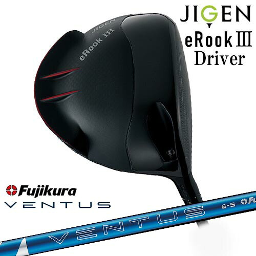 JIGEN eRookIII イールーク3 ジゲン ドライバー[DW]ジゲンJIGEN 24 VENTUS BLUE ベンタス ブルー フジクラ Fujikura