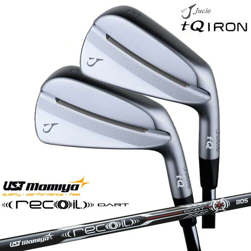 Jucie ジューシー tQアイアン 5本セット(6I～PW) Recoil DART リコイルダートUSTマミヤmamiya[6P]/カスタムクラブ｜カスタムクラブ工房 OVDGOLF