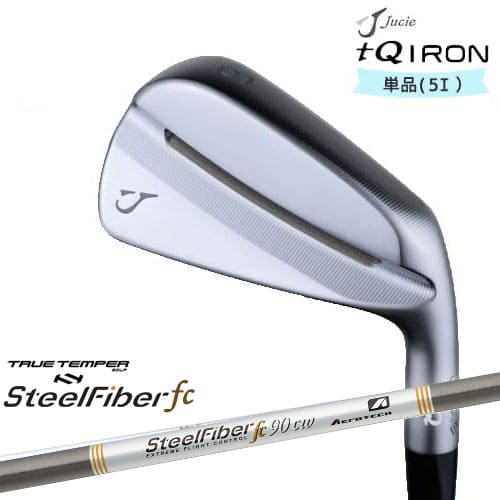 Jucie ジューシー tQ アイアン単品(5I) スチールファイバーfc(テーパー) SteelFiberTRUE TEMPER[IR]/カスタムクラブ｜カスタムクラブ工房 OVDGOLF