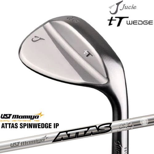 Jucie ジューシー/tT ウェッジ/ソール形状(B・S・G・D)/ATTAS SPINWEDGE IP アッタススピンウェッジアイピー マミヤmamiya/カスタムクラブ|カスタムクラブ工房 OVDGOLF