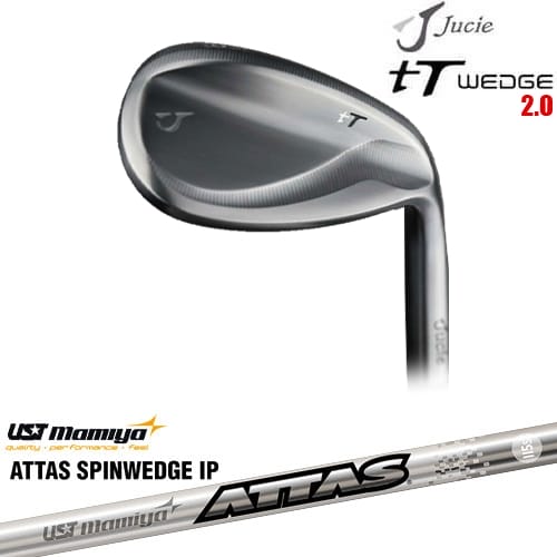 【OVDカスタム】Jucie ジューシー tT ウェッジ 2.0[WD]ジューシーJUCIE ATTAS SPINWEDGE IP アッタススピンウェッジUSTmamiya｜カスタムクラブ工房 OVDGOLF