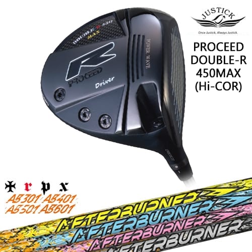 【OVDカスタム】PROCEED DOUBLE-R 450MAX ドライバー Hi-CORモデル[DW]ジャスティックJUSTICK AFTERBURNER AB601501401301アフターバーナーTRPX 90,750円