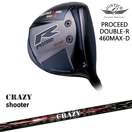 PROCEED DOUBLE-R 460 MAX-D ドライバー[DW]ジャスティックJUSTICK Shooter シューター CRAZY