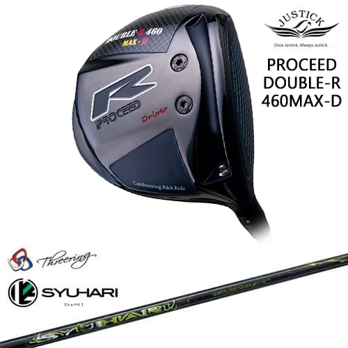 PROCEED DOUBLE-R 460 MAX-D ドライバー[DW]ジャスティックJUSTICK Threering スリリング SYUHARI シュハリ