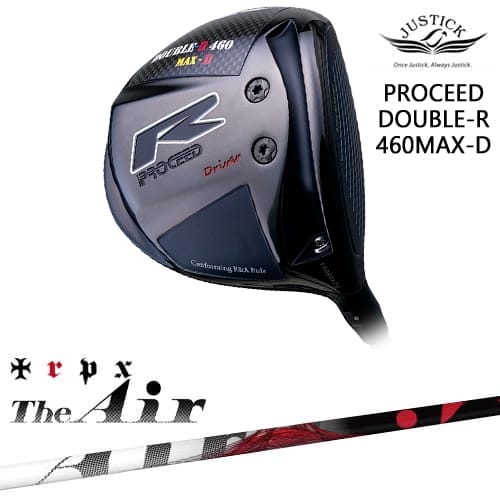 PROCEED DOUBLE-R 460 MAX-D ドライバー[DW]ジャスティックJUSTICK The Air ジ・エアー TRPX トリプルエックス