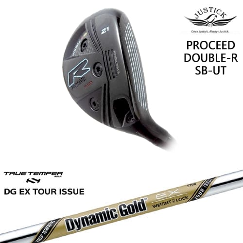 【OVDカスタム】PROCEED DOUBLE-R SB-UT ユーティリティ(18度/21度/24度)[UT]ジャスティックJUSTICK DynamicGoldEX TOUR ISSUEツアーイシューTRUE TEMPER｜カスタムクラブ工房 OVDGOLF
