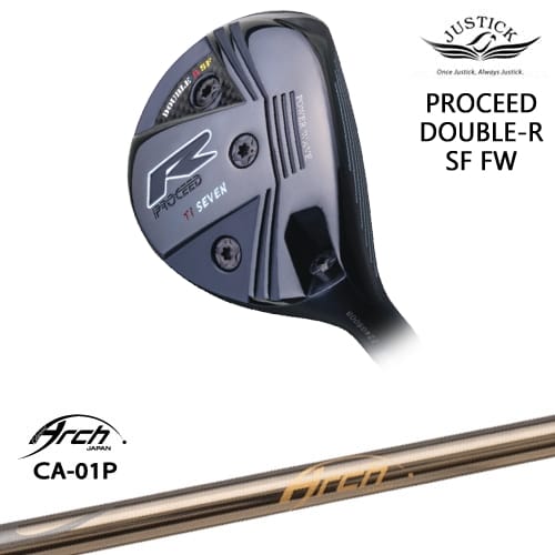 【OVDカスタム】PROCEED DOUBLE-R SF FW フェアウェイウッド[FW]ジャスティックJUSTICK CA-01P ARCH GOLF アーチゴルフジャパン