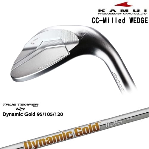 【OVDカスタム】CC-Milled WEDGE ウェッジ[WD]カムイKAMUI DynamicGold85 95 105 115 120TRUE TEMPER｜カスタムクラブ工房 OVDGOLF