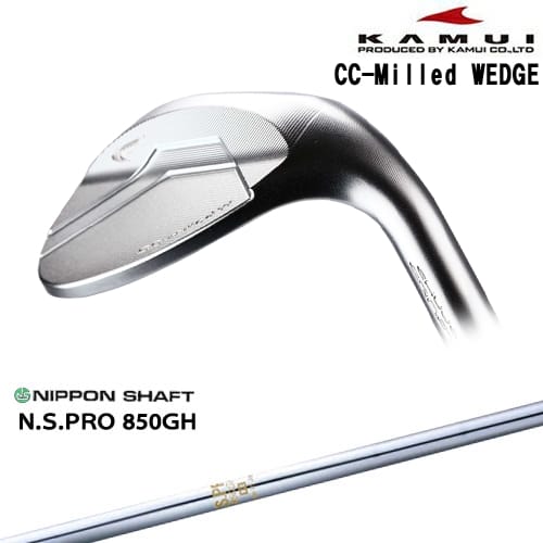 【OVDカスタム】CC-Milled WEDGE ウェッジ[WD]カムイKAMUI N.S.PRO 850GH 日本シャフト