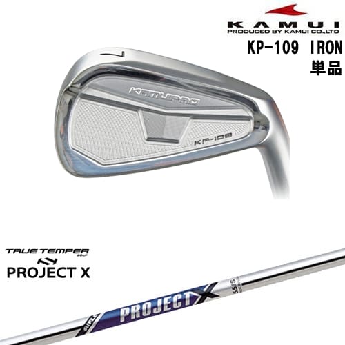【OVDカスタム】KAMUI KP-109 アイアン単品(4I)[IR]カムイKAMUI PROJECT XTRUE TEMPERトゥルーテンパー