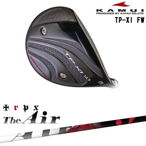 【OVDカスタム】TP-XI イレブン FW フェアウェイウッド[FW]カムイKAMUI The Air ジ・エアー TRPX トリプルエックス