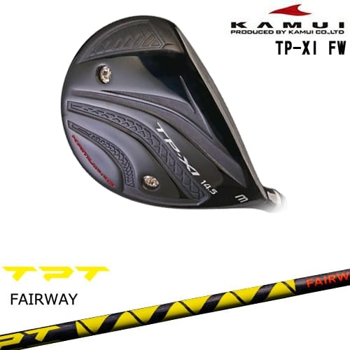 【OVDカスタム】TP-XI イレブン FW フェアウェイウッド[FW]カムイKAMUI TPT GOLF フェアウェイウッドシャフト