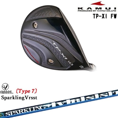 【OVDカスタム】TP-XI イレブン FW フェアウェイウッド[FW]カムイKAMUI SPARKLING VRSST Type7 スパークリングヴァスト