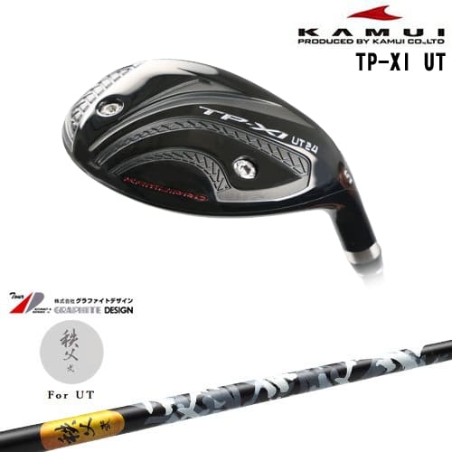 【OVDカスタム】TP-XI UT イレブン ユーティリティ[UT]カムイKAMUI 秩父 弐 ユーティリティ TITIBU2 ちちぶ グラファイトデザイン
