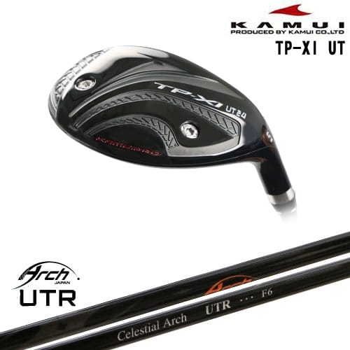 【OVDカスタム】TP-XI UT イレブン ユーティリティ[UT]カムイKAMUI For Utility UTR ARCH GOLF アーチゴルフジャパン｜カスタムクラブ工房 OVDGOLF