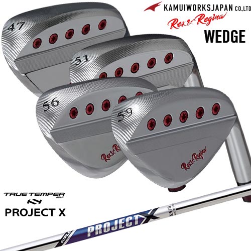 KAMUIWORKS カムイワークス Rex＆Regina レックスアンドレジーナウェッジ(47/51/56/59)(ノーマル仕様)[WD] PROJECT XTRUE TEMPER