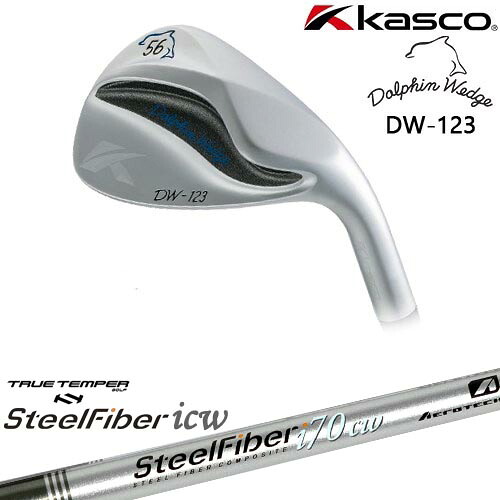 【OVDカスタム】ドルフィンウェッジ DW-123 シルバー ウェッジ [WD]キャスコKASCO スチールファイバーi (テーパー) SteelFiberTRUE TEMPER｜カスタムクラブ工房 OVDGOLF
