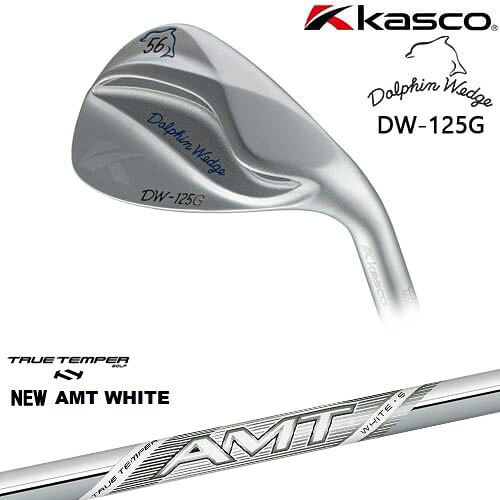 ドルフィンウェッジ DW-125G シルバー ウェッジ[WD]キャスコKASCO New AMT WHITE ホワイトTRUE TEMPER