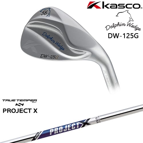 【OVDカスタム】ドルフィンウェッジ DW-125G シルバー ウェッジ[WD]キャスコKASCO PROJECT XTRUE TEMPER