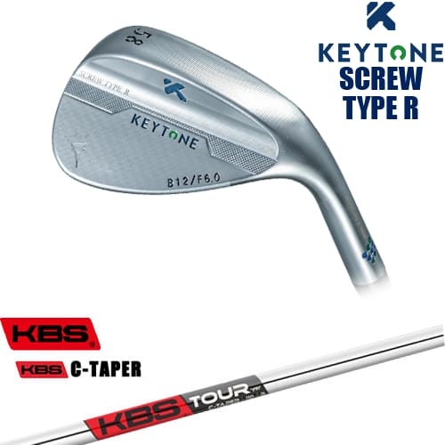 【OVDカスタム】KEYTONE WEDGE SCREW TYPE R ウェッジ ストレートホーゼル[WD]キートンKYETONE KBS C-TAPER｜カスタムクラブ工房 OVDGOLF