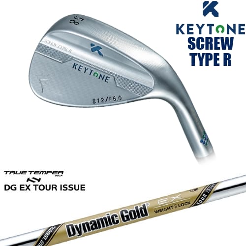 【OVDカスタム】KEYTONE WEDGE SCREW TYPE R ウェッジ ストレートホーゼル[WD]キートンKYETONE DynamicGoldEX TOUR ISSUE ツアーイシューTRUE TEMPER｜カスタムクラブ工房 OVDGOLF