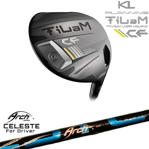 【OVDカスタム】KL PLANNING TiLaM CF ドライバー SLEルール適合モデル[DW]ケーエルプランニングKLPLANNING Natural9 CELESTEセレステ ARCH GOLF アーチゴルフジャパン