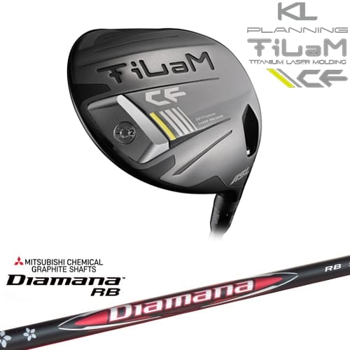 【OVDカスタム】KL PLANNING TiLaM CF ドライバー SLEルール適合モデル[DW]ケーエルプランニングKLPLANNING Diamana RB ディアマナ 三菱ケミカル｜カスタムクラブ工房 OVDGOLF