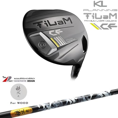 【OVDカスタム】KL PLANNING TiLaM CF ドライバー SLEルール適合モデル[DW]ケーエルプランニングKLPLANNING 秩父 弐 TITIBU2 ちちぶ グラファイトデザイン｜カスタムクラブ工房 OVDGOLF