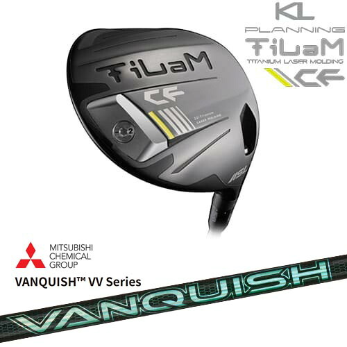 【OVDカスタム】KL PLANNING TiLaM CF ドライバー SLEルール適合モデル[DW]ケーエルプランニングKLPLANNING VANQUISH VV Series バンキッシュ 三菱ケミカル｜カスタムクラブ工房 OVDGOLF