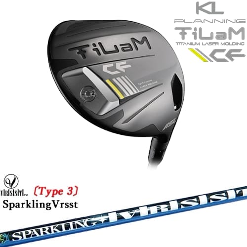 【OVDカスタム】KL PLANNING TiLaM CF ドライバー SLEルール適合モデル[DW]ケーエルプランニングKLPLANNING SPARKLING VRSST Type3 スパークリングヴァスト｜カスタムクラブ工房 OVDGOLF
