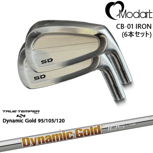 【OVDカスタム】Modart CB-01 IRON アイアン6本set(5I-PW)[5P]モダートMODART DynamicGold85 95 105 115 120 ダイナミックゴールドTRUE TEMPER｜カスタムクラブ工房 OVDGOLF
