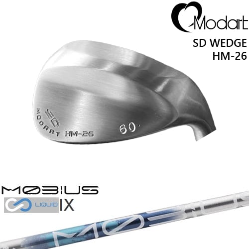 【OVDカスタム】Modart SD WEDGE HM-26 ウェッジ[WD]モダートMODART MOBIUS LIQUIDメビウスリキッド IX Design Tuningデザインチューニング｜カスタムクラブ工房 OVDGOLF