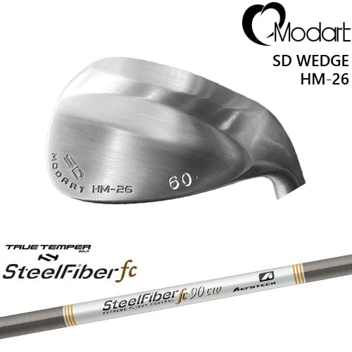 【OVDカスタム】Modart SD WEDGE HM-26 ウェッジ[WD]モダートMODART スチールファイバーfc(テーパー) SteelFiberTRUE TEMPER｜カスタムクラブ工房 OVDGOLF