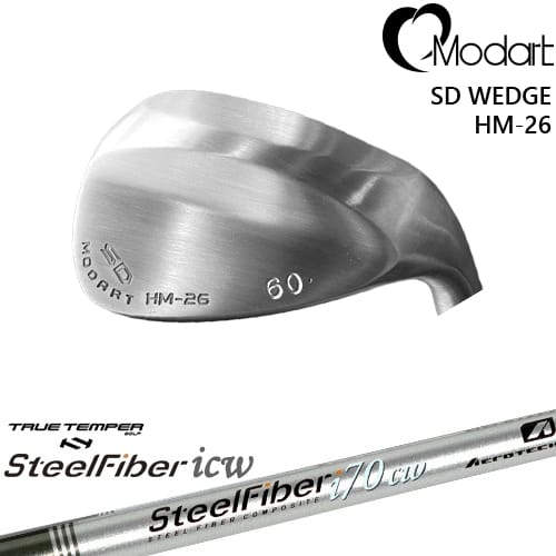 【OVDカスタム】Modart SD WEDGE HM-26 ウェッジ[WD]モダートMODART スチールファイバーi (テーパー) SteelFiberTRUE TEMPER｜カスタムクラブ工房 OVDGOLF