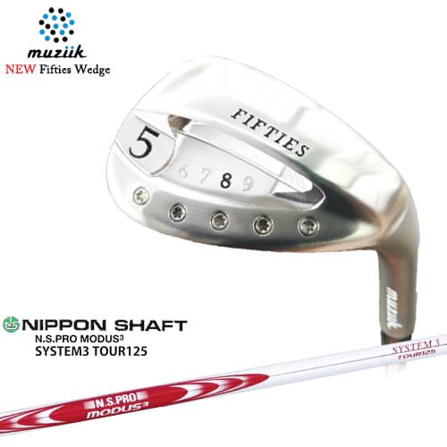 muziik/ムジーク/ニュー フィフティーズ ウェッジ/NEW FIFTIES WEDGE/AW SW/N.S.PRO_MODUS3_SYSTEM3_TOUR125/日本シャフト/カスタムクラブ