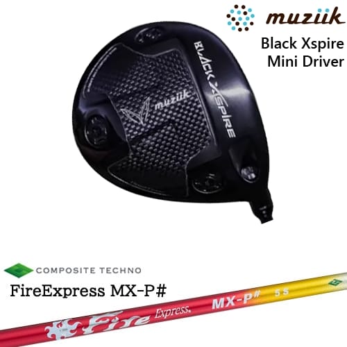 【OVDカスタム】BLACK XSPIRE MINI DRIVER ブラックエクスパイヤー ミニドライバー[FW]ムジークMUZIIK FireExpress MX-P# ファイヤーエクスプレス コンポジットテクノ